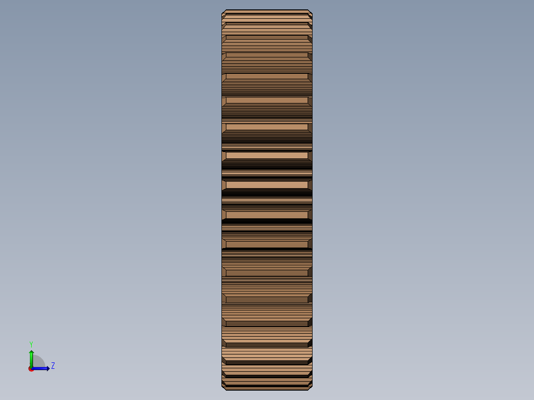 小齿轮 m=2 z=40左视图
