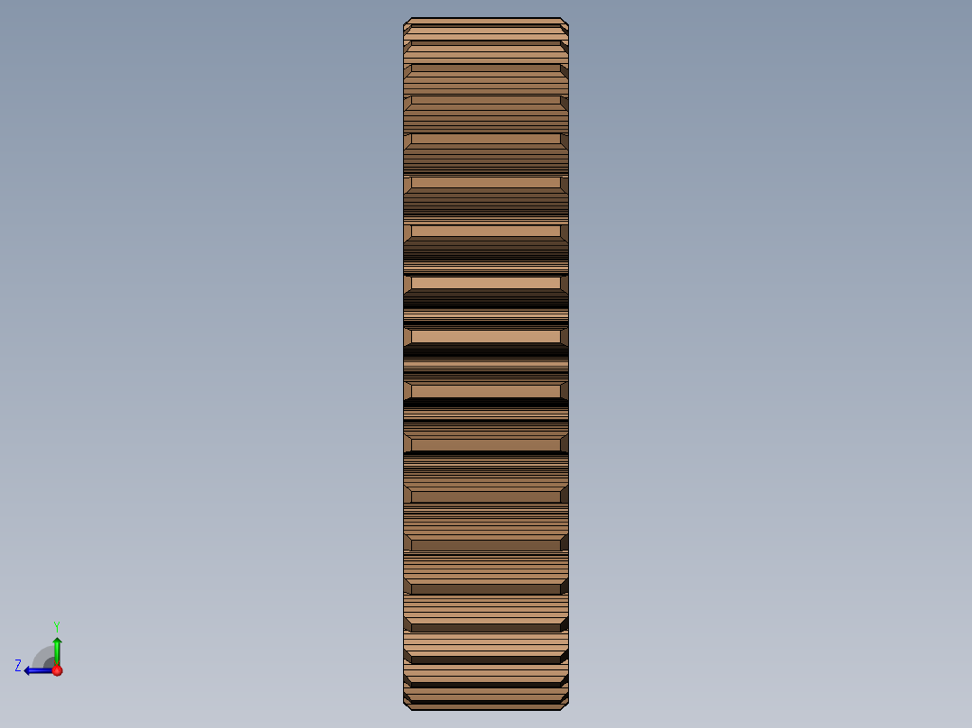 小齿轮 m=2 z=40右视图