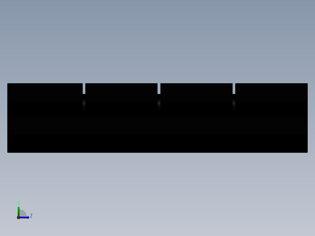 合页HFR06-50（外形尺寸50-50孔距30-30）左视图