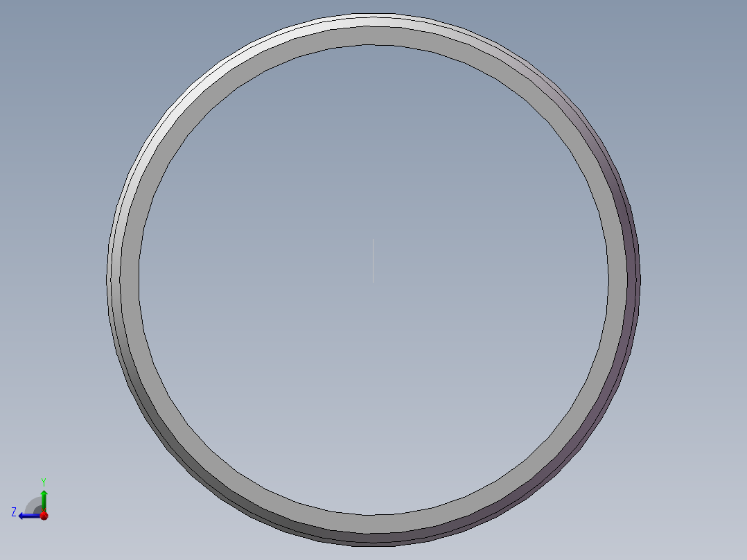 水管接头-直通 DN50右视图