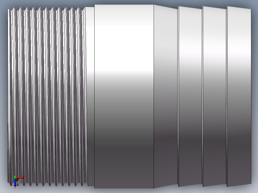 水管接头-直通 DN50俯视图