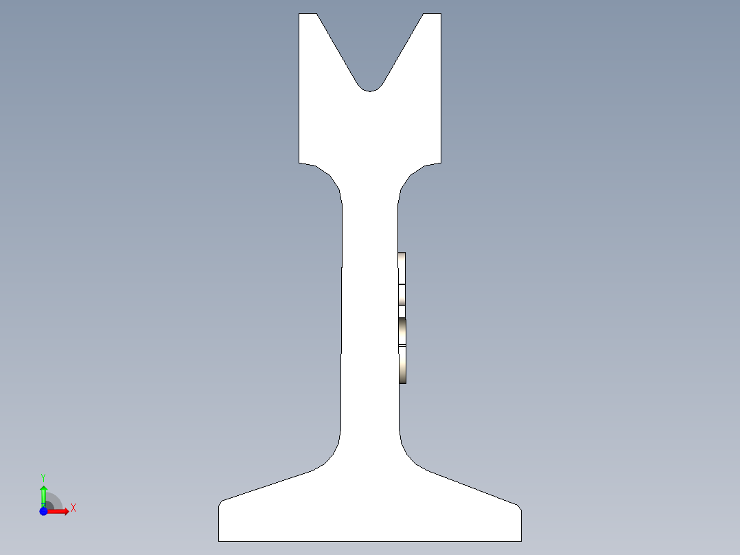 折弯机的一些冲头和冲模前视图