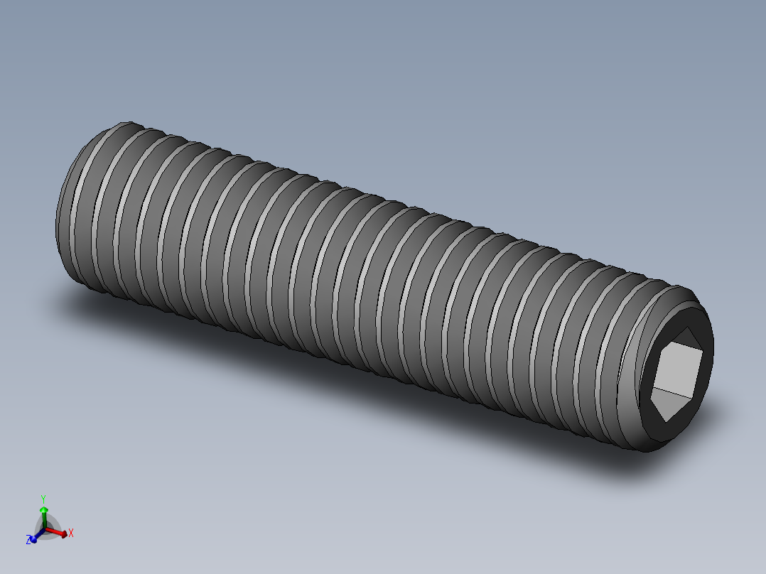 DIN 913-ISO 4026 固定螺钉-M10 L=40.SLDPRT