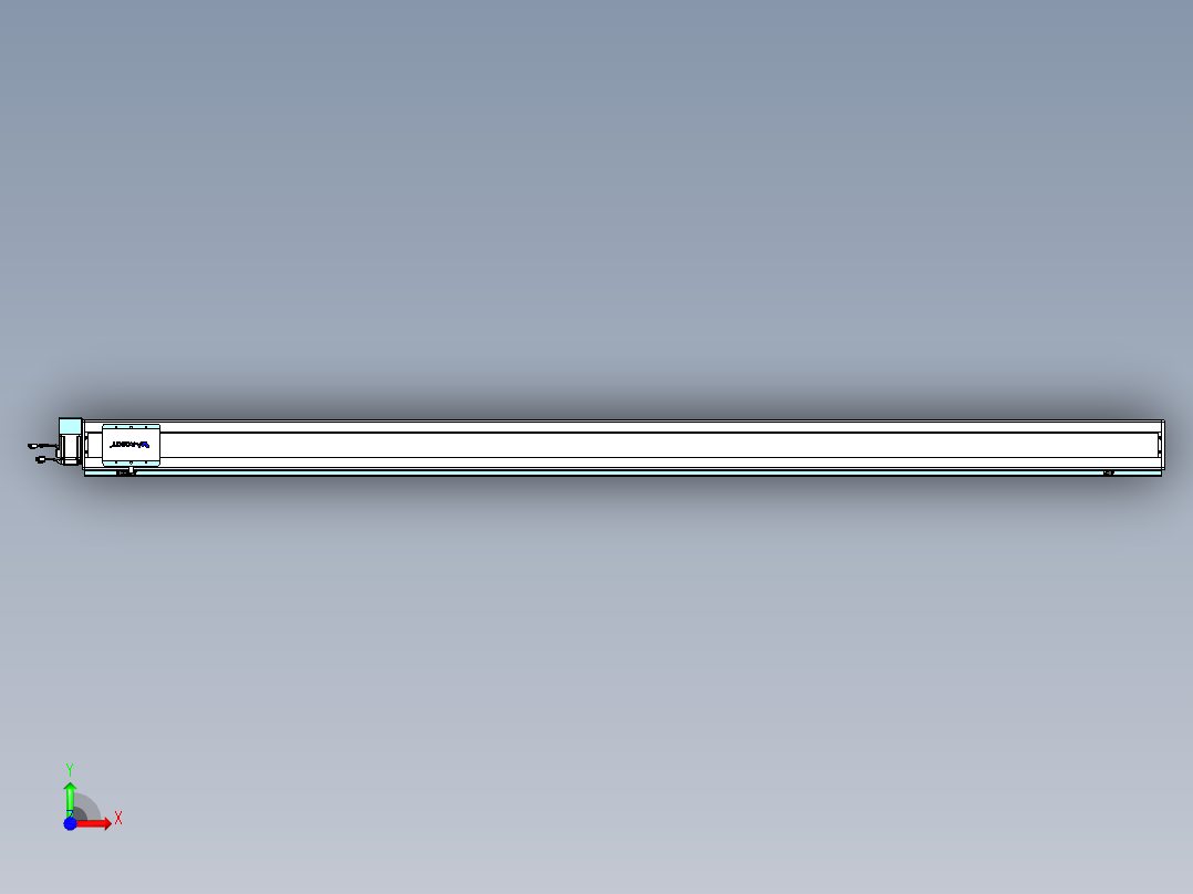 威洛博VBC同步带传动一无尘环境VBC14-L45-S2750-BRU-ZP40-C3前视图