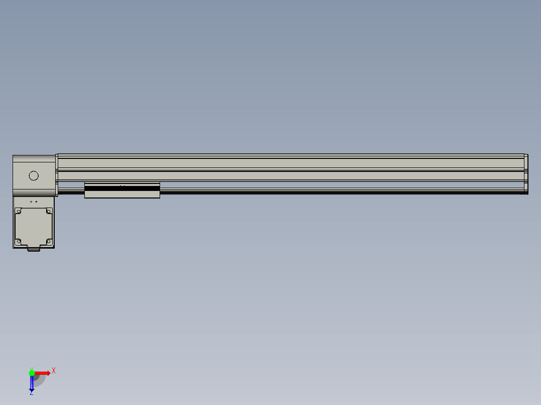 威洛博VBF17-S700-BLU俯视图