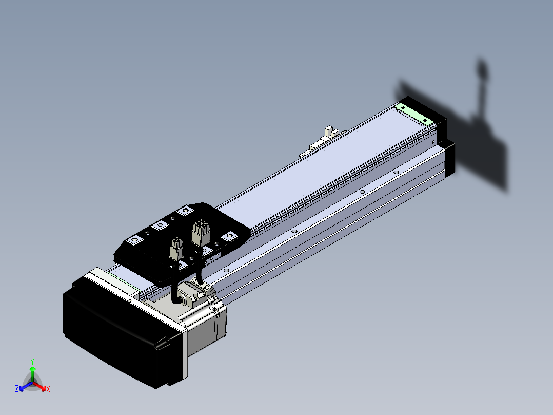 威洛博CH8-LXX-S250-BL-T20-C3正等轴测图