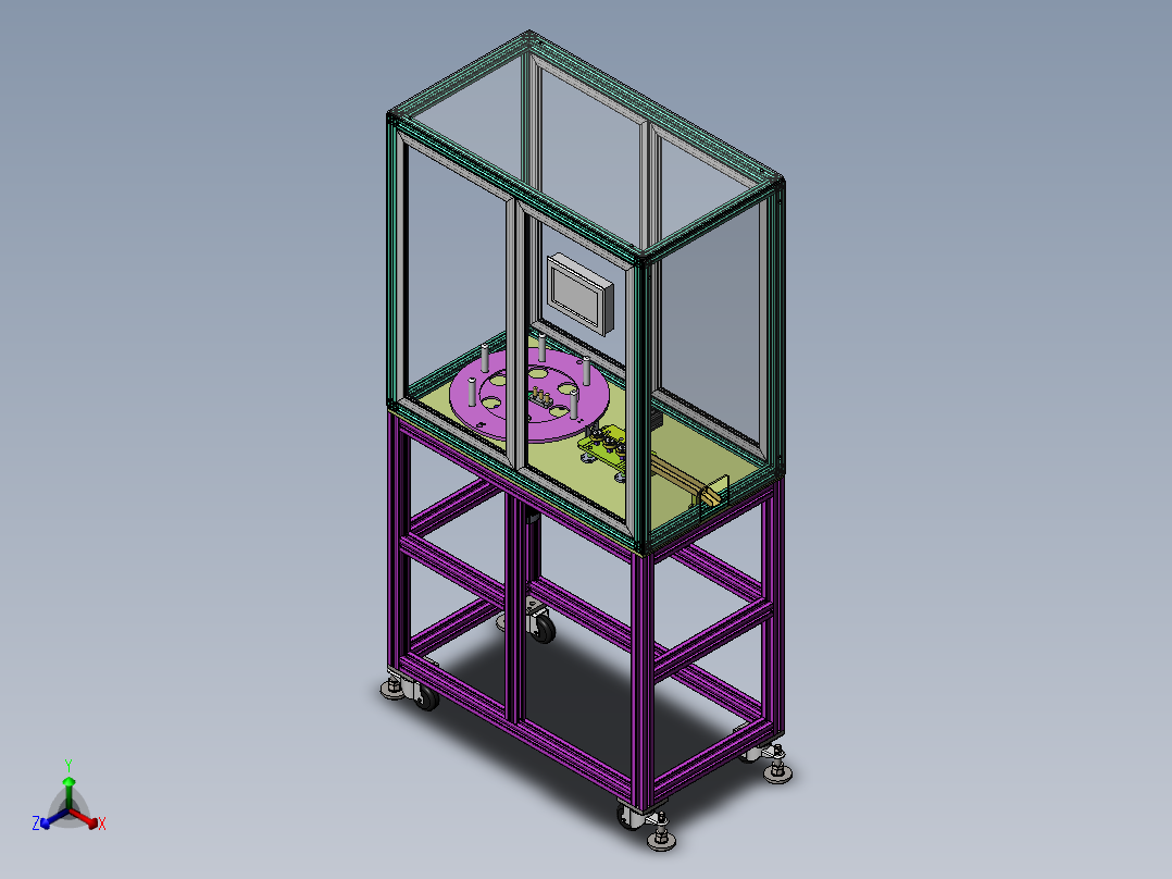 扎带送料机sw18可编辑正等轴测图