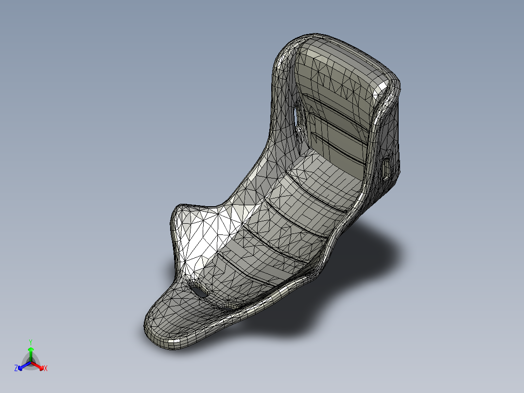 汽车座椅 (89)正等轴测图