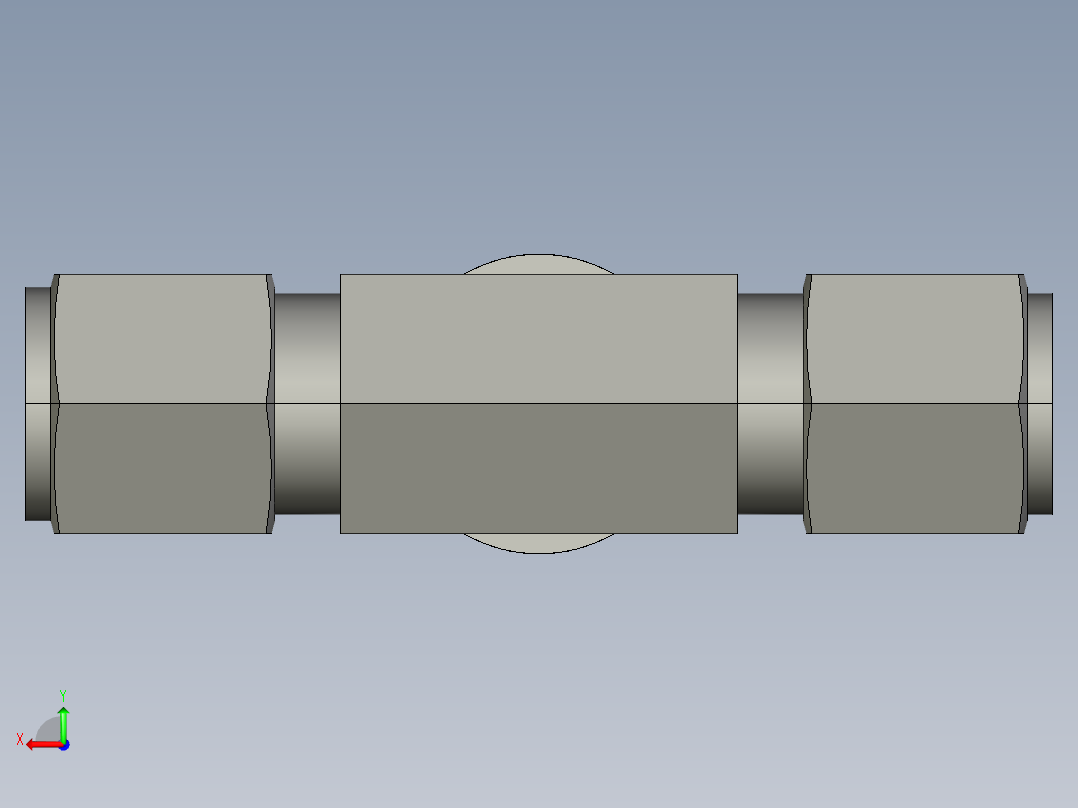 卡套式工业通用硬管接头8_obu-s后视图