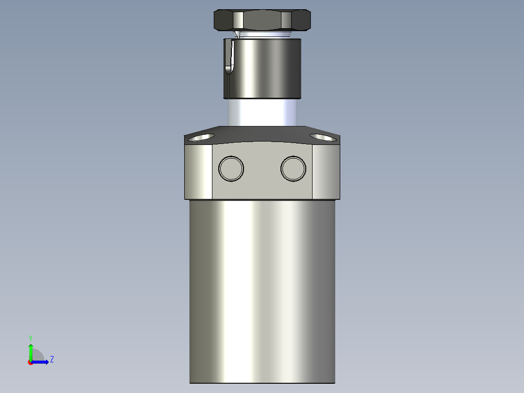 KOSMEKLHS0750-SL-Y60多系列多零件图纸模型左视图