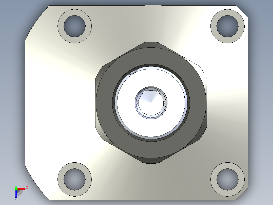 KOSMEKLHS0750-SL-Y60多系列多零件图纸模型俯视图
