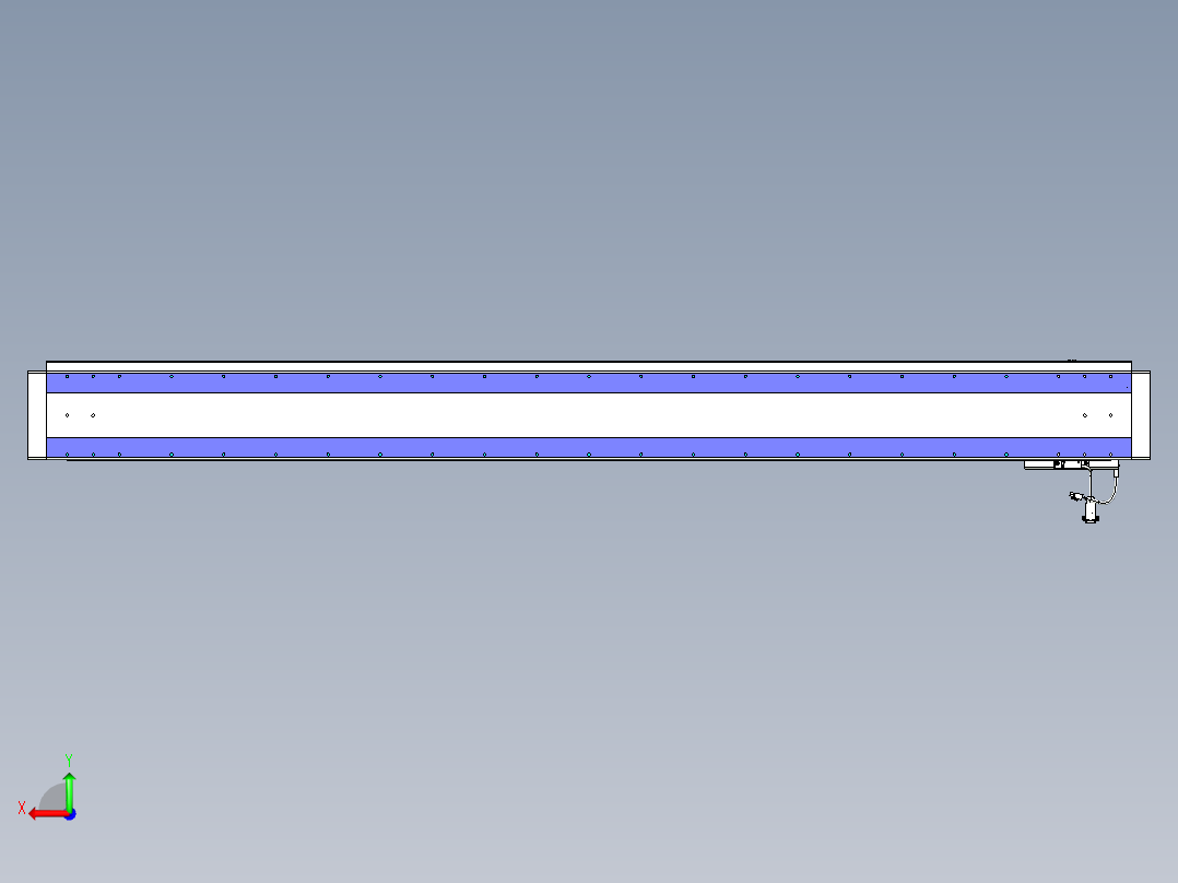威洛博VL系列3d模型模组VL17E2Y-S1850后视图