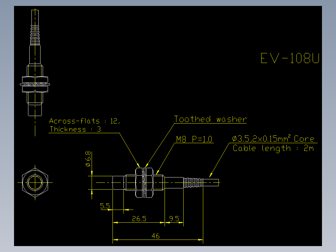基恩士ez-ev_cad_kc图纸模型