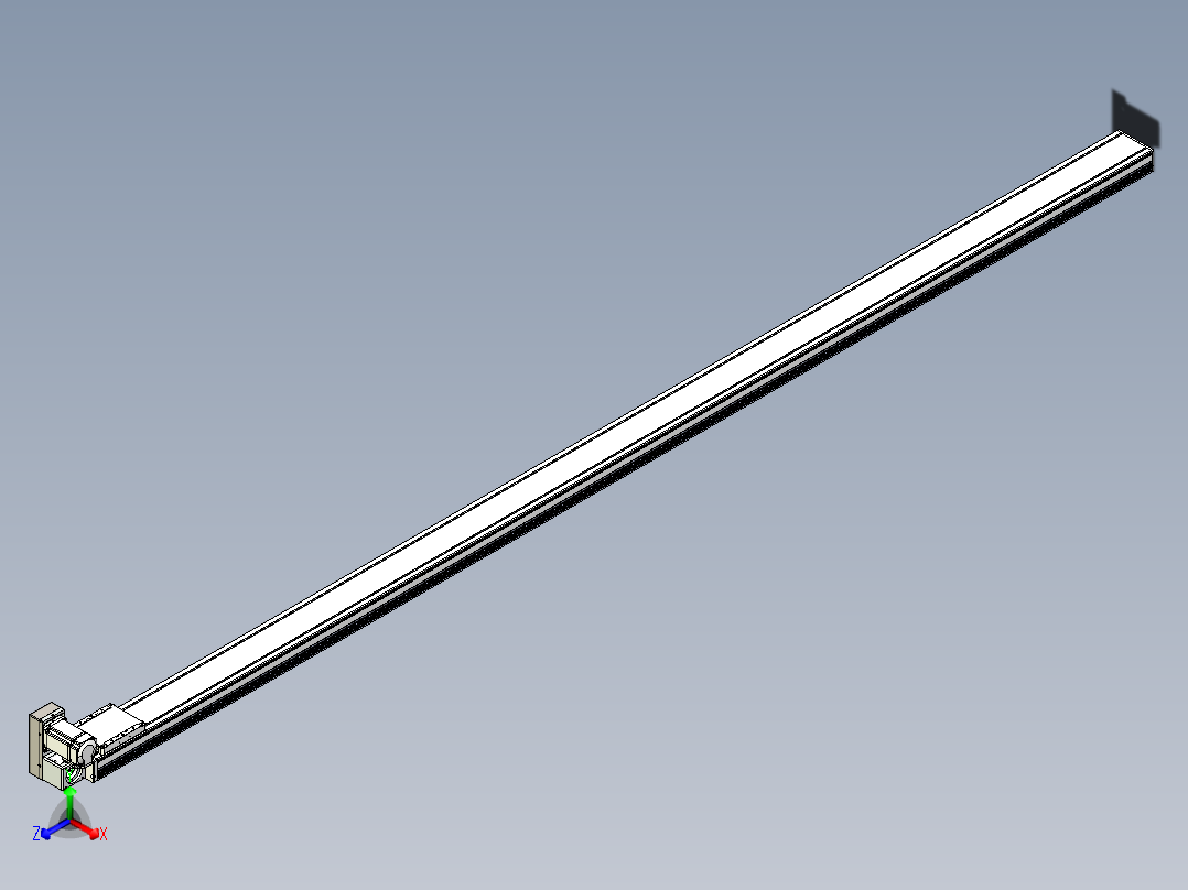 同步带全封闭直线模组TPA-HCB-105D-90-L2900-LU-Y-P20-N3