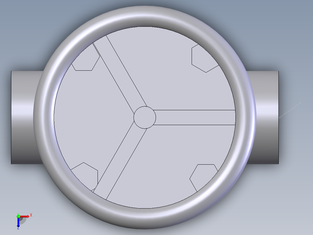 globe valve (asme b16.34) bw -150-2500俯视图