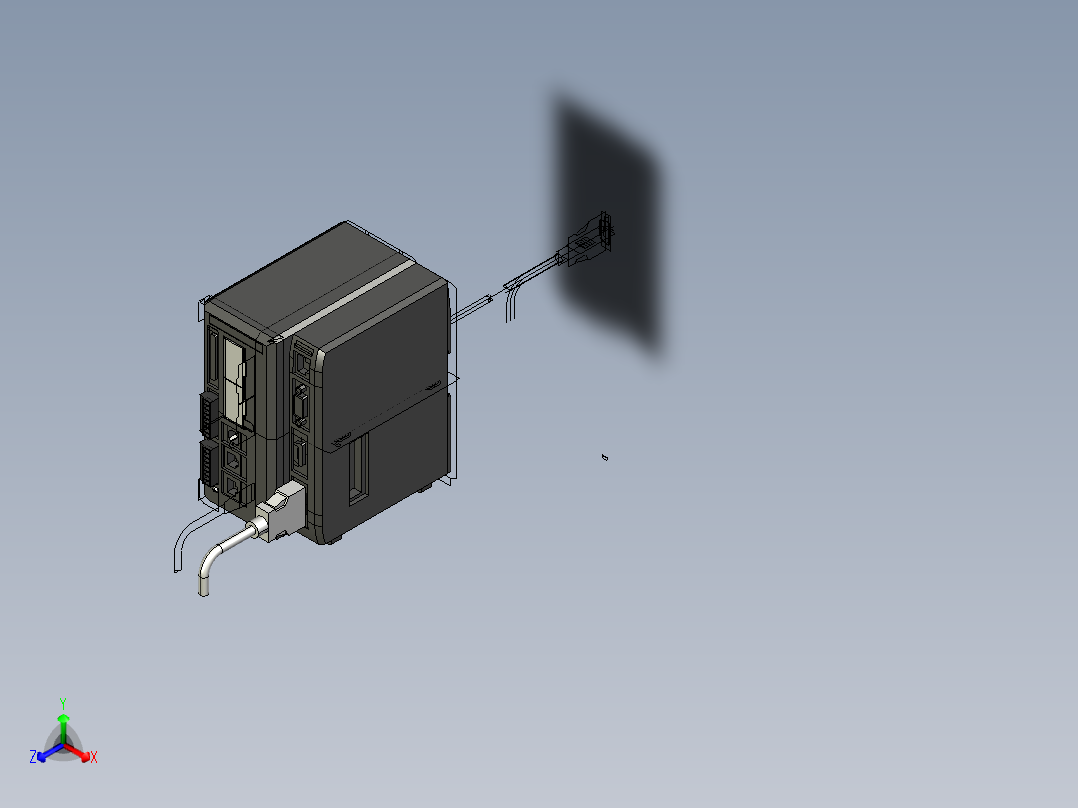 基恩士XG-7000_7500_7700_kc图纸模型