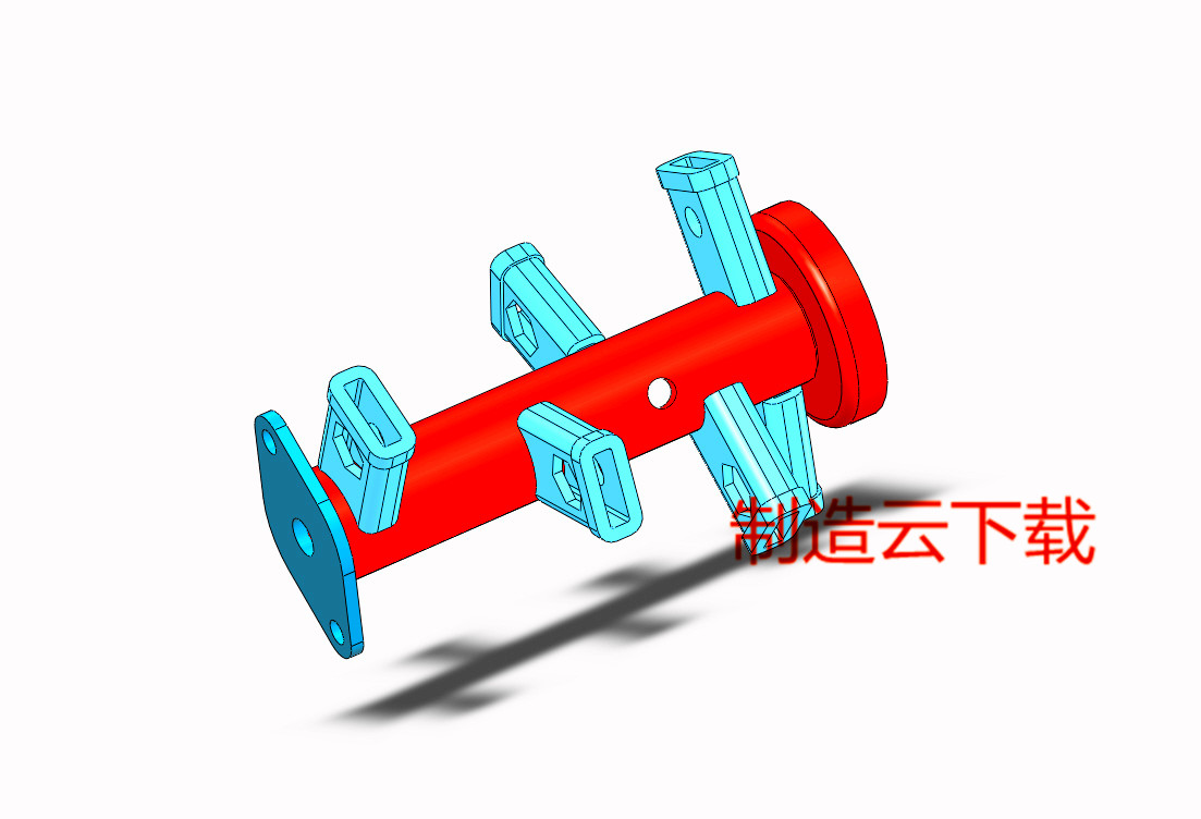 旋耕头3D模型