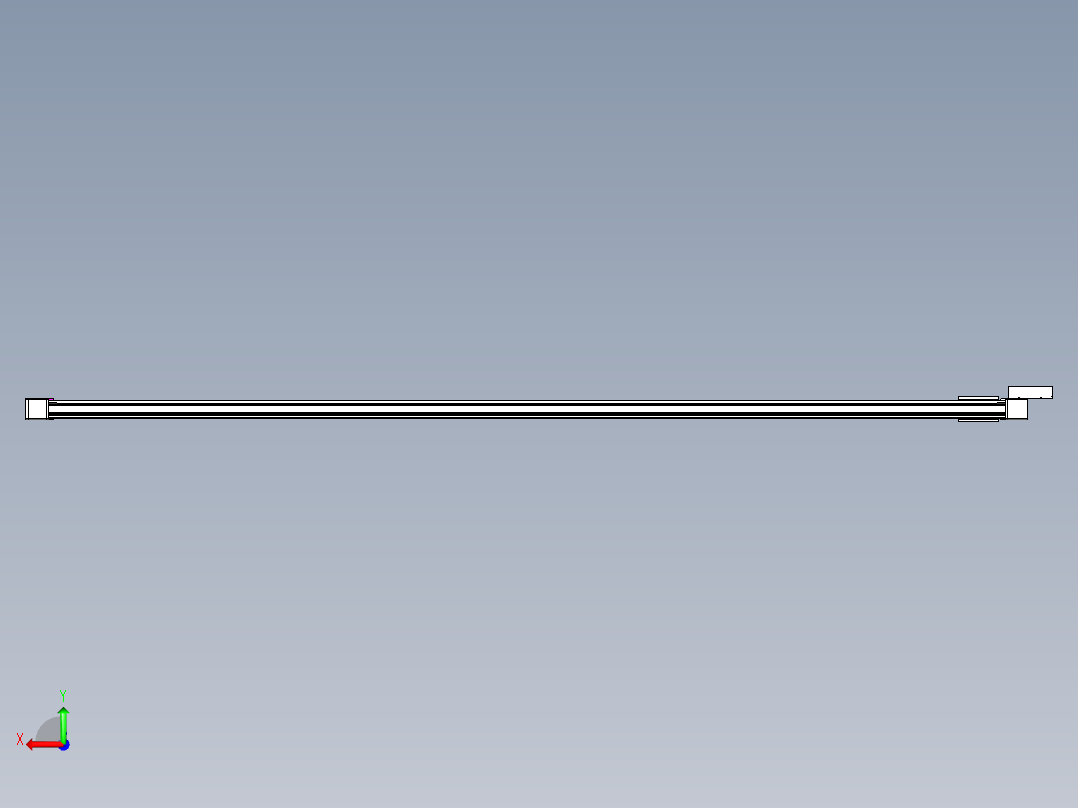 威洛博LB.GB同步带传动--欧规系列GB8-L96-S4050-BR-P75后视图