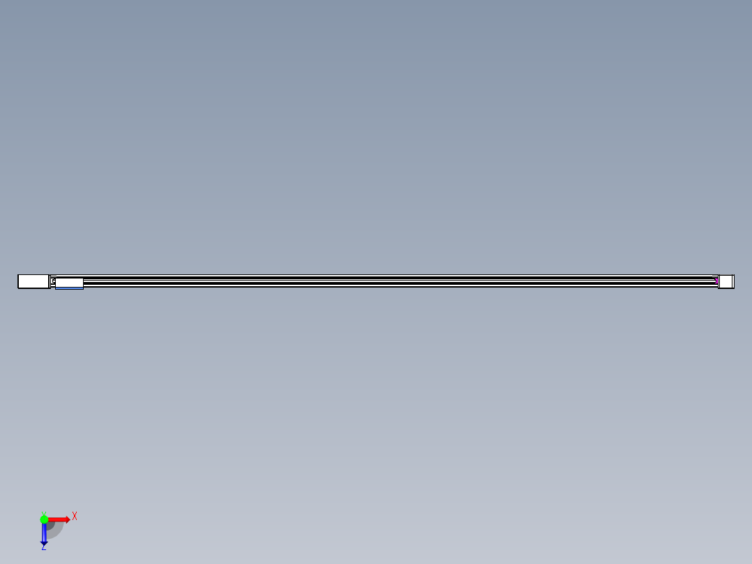 威洛博LB.GB同步带传动--欧规系列GB8-L96-S4050-BR-P75俯视图