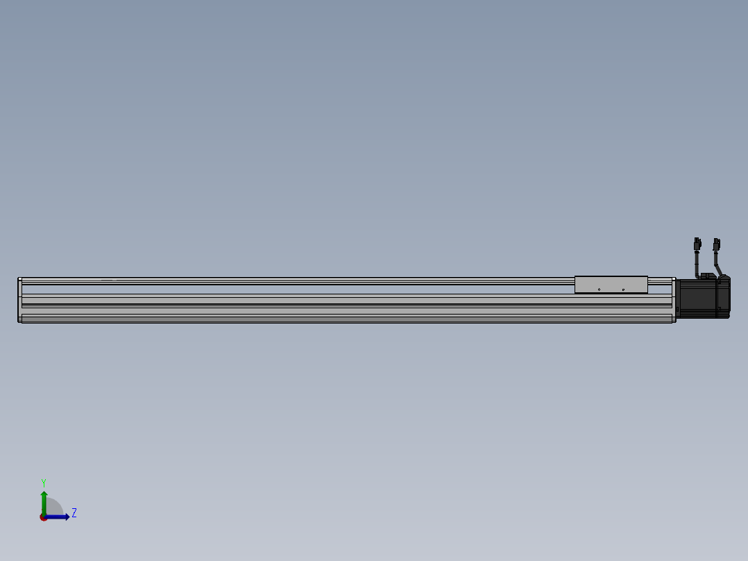 精密模组MY170-T10-1100L-BC-P75B-C4-C左视图