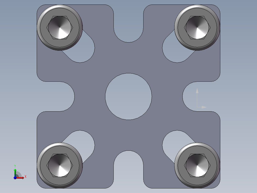 铝型材及其附件5.32.40.4040前视图