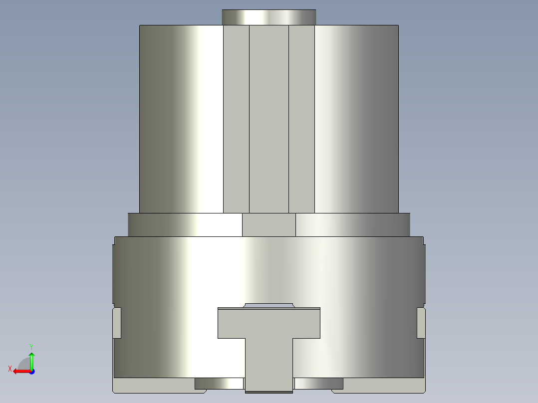 普通气爪PH02-16C后视图