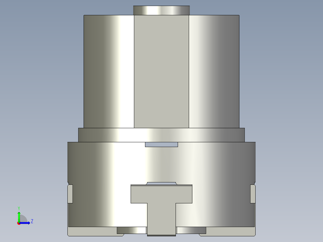 普通气爪PH02-16C左视图