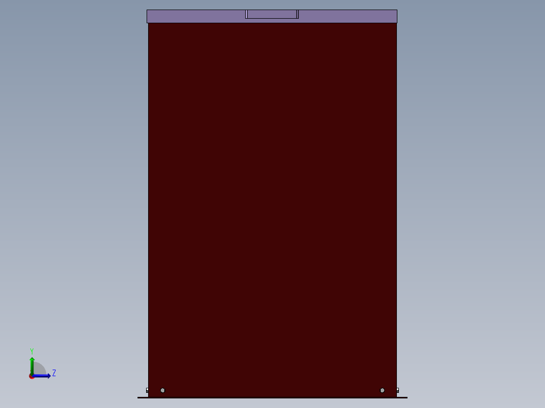 鱼塘定时自动投料机设计 含三维 二维 说明书左视图