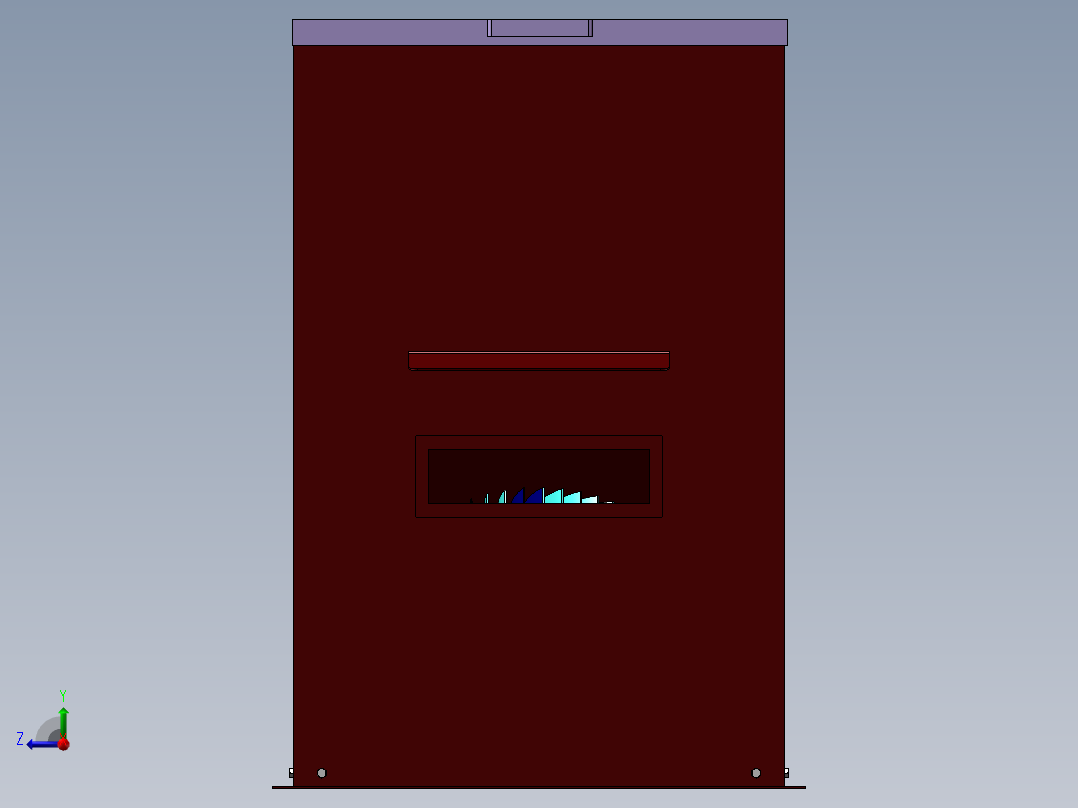 鱼塘定时自动投料机设计 含三维 二维 说明书右视图