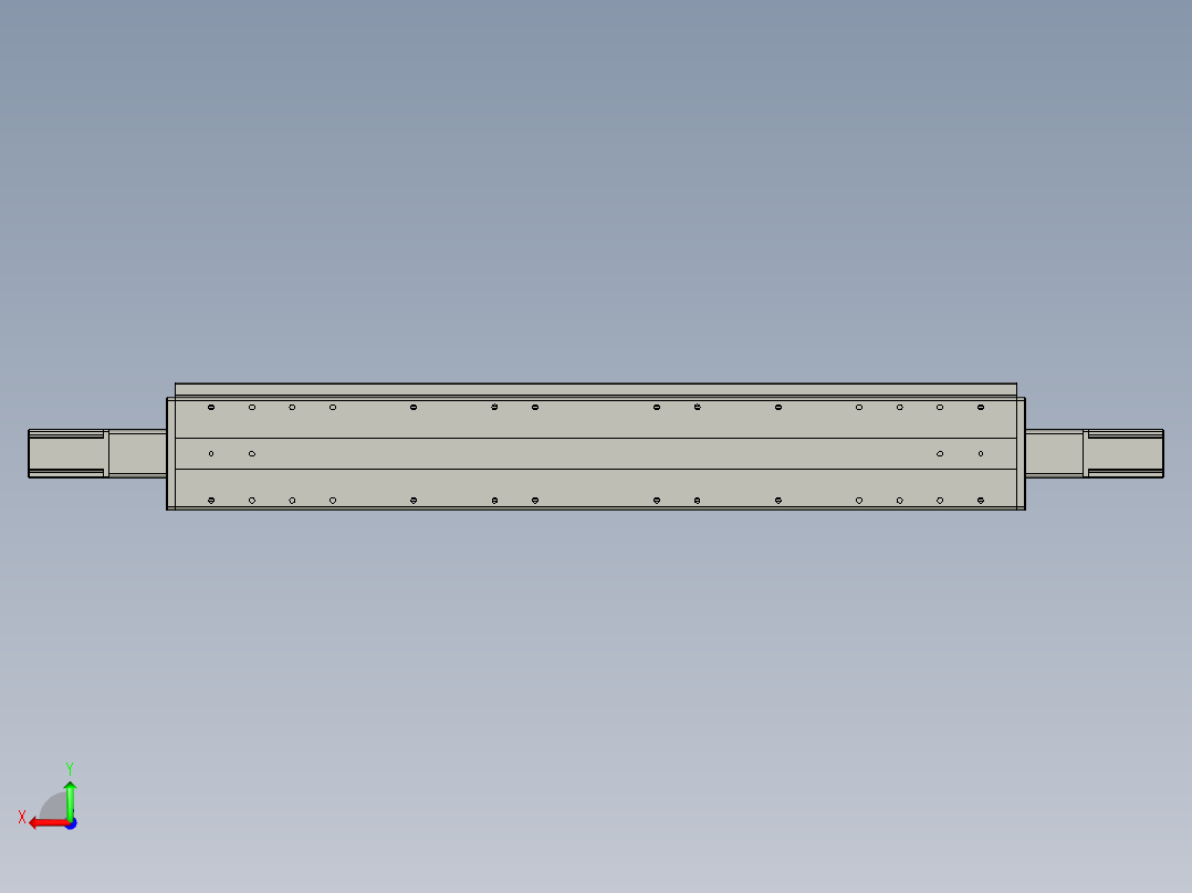 威洛博双电机滑台-VF14D2-S250-BC-P40-C6后视图