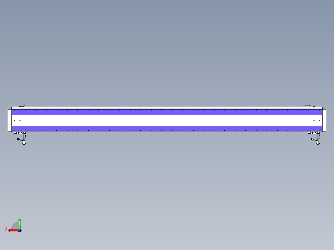 威洛博VL系列3d模型模组2VL22H1Y-S2650后视图