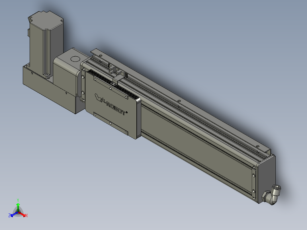 威洛博VBC10-S300-BL-P40正等轴测图