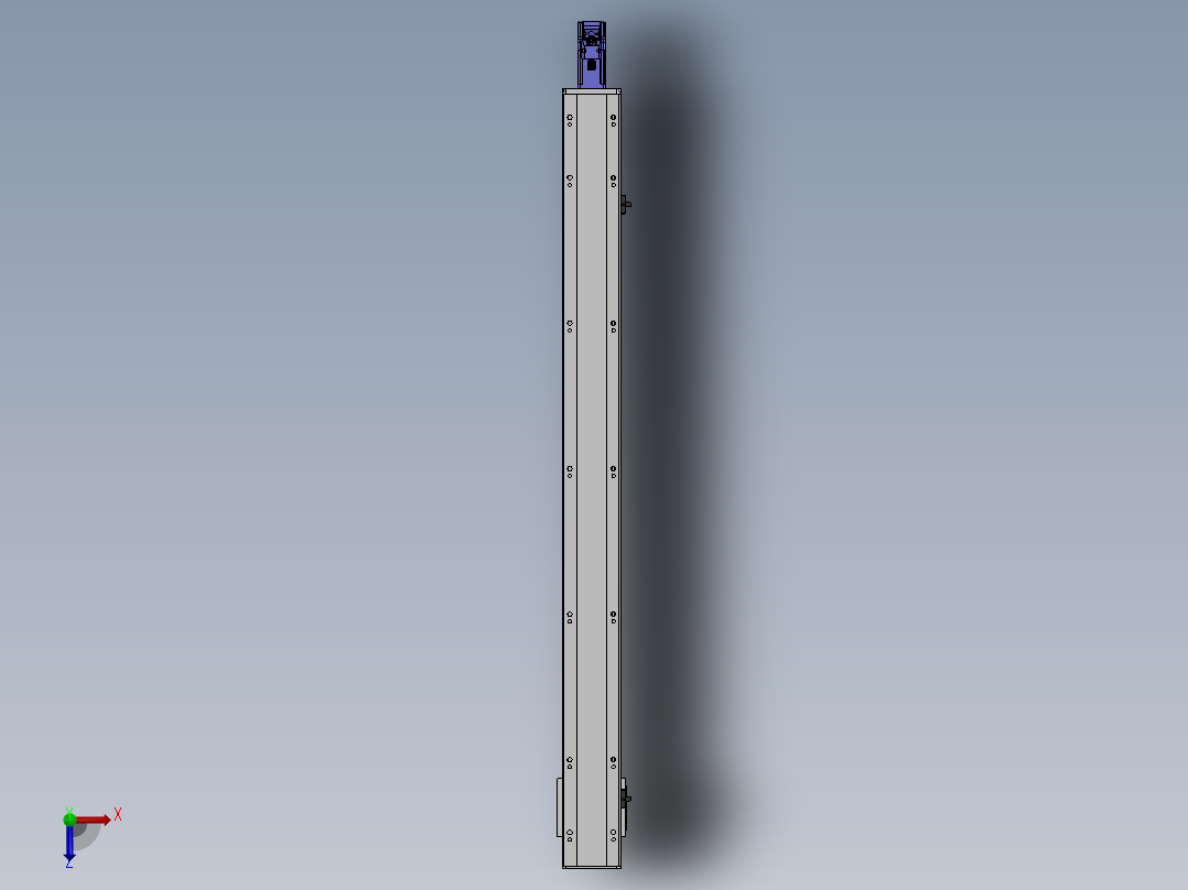 精密模组MY80S-T10-850L-P10B-BC-C4俯视图