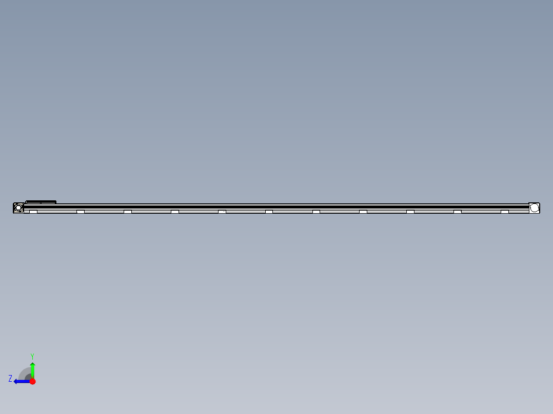 同步带滑台-欧规B8-L176-S4000-L-ZP40-D3-N5右视图