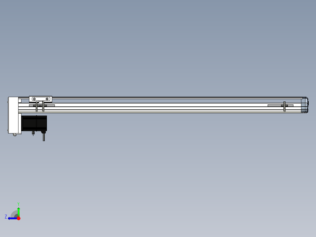 Toyo东佑达直线模组-ETH10-950-BM-200W右视图