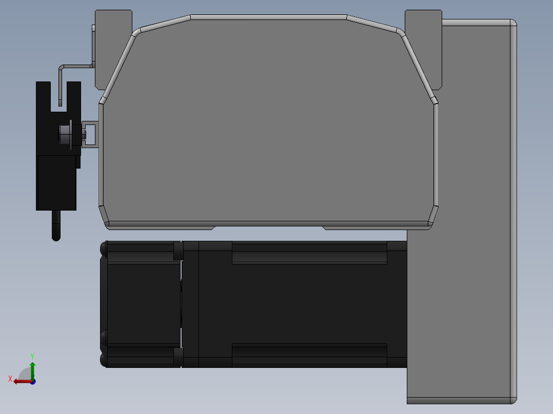 精密模组MT100-L78-2100-LD-M10-C4后视图