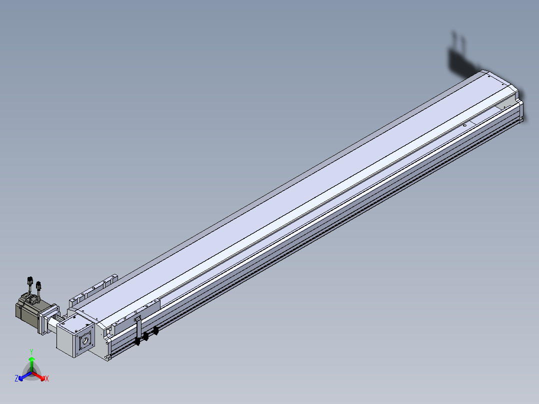 东锦同步带传动-直线滑台模组DH210B-L150-S1550-BL-P750W-C3