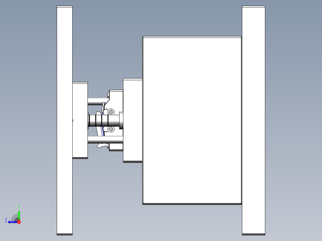 整形治具 (1)右视图