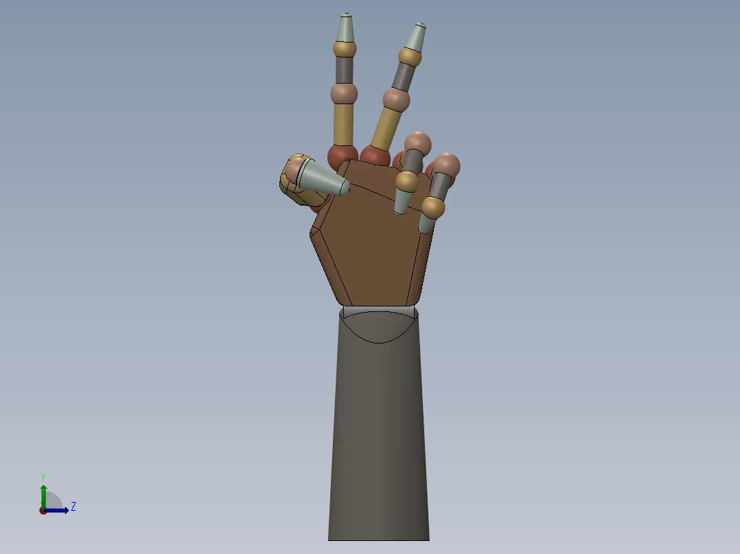 仿生机械手 (15)左视图