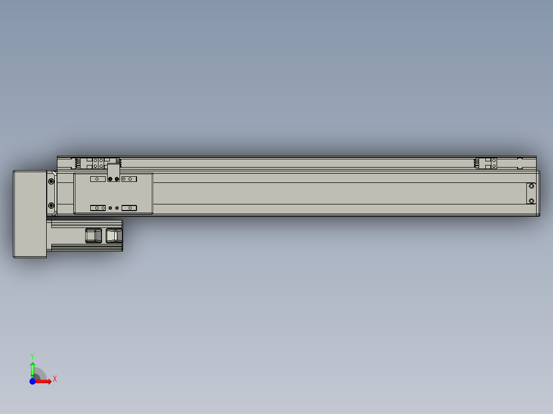 VF丝杆传动-一般环境VT5-S440-BL前视图