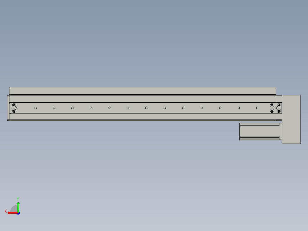 VF丝杆传动-一般环境VT5-S440-BL后视图