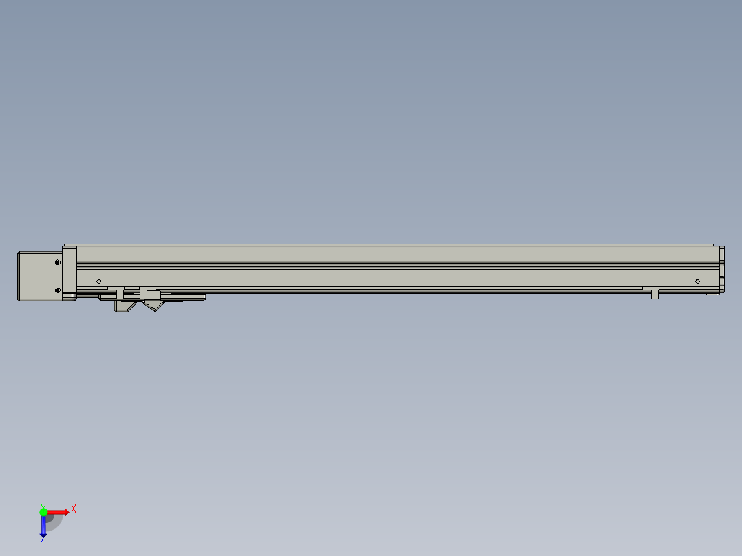 VF丝杆传动-一般环境VT5-S440-BL俯视图