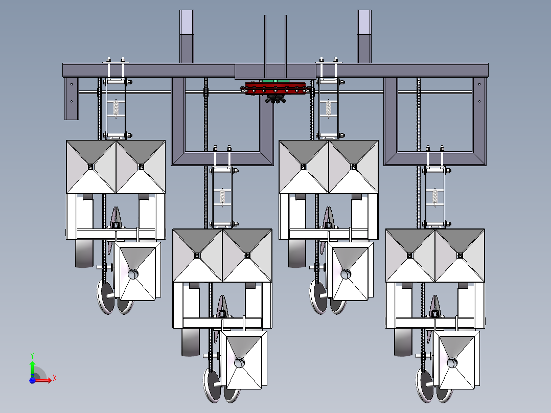 新型原地放垡施肥免耕播种机1315254===300前视图