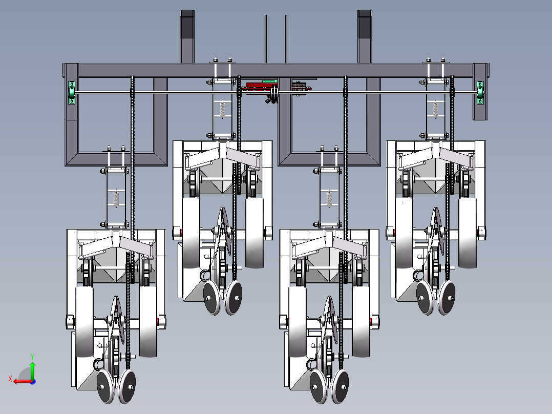 新型原地放垡施肥免耕播种机1315254===300后视图