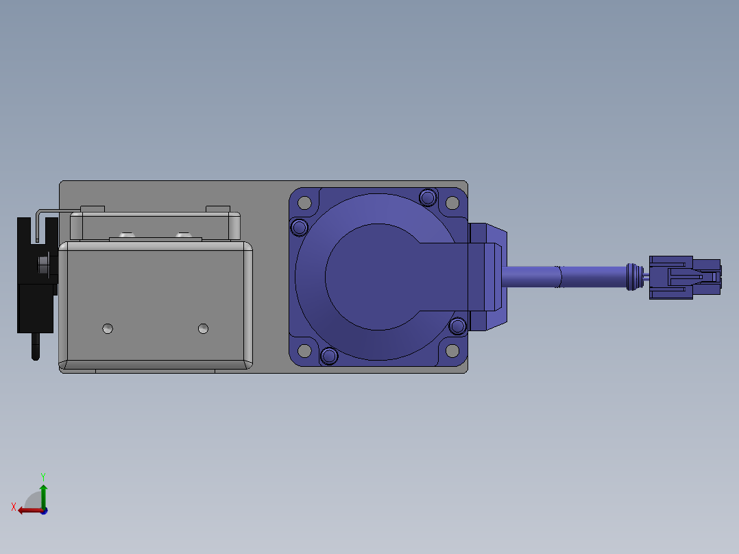 精密模组MY60-T10-350L-BR-P20B-C4-C后视图
