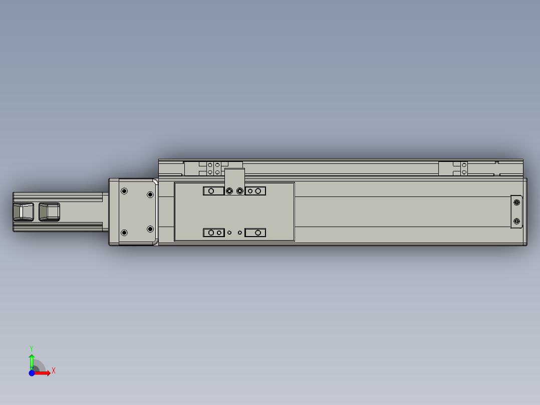 VF丝杆传动-一般环境VT6-L10-C-S200-BC-P10-C4前视图