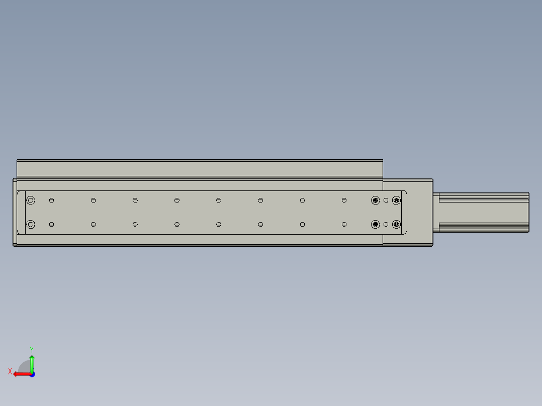 VF丝杆传动-一般环境VT6-L10-C-S200-BC-P10-C4后视图