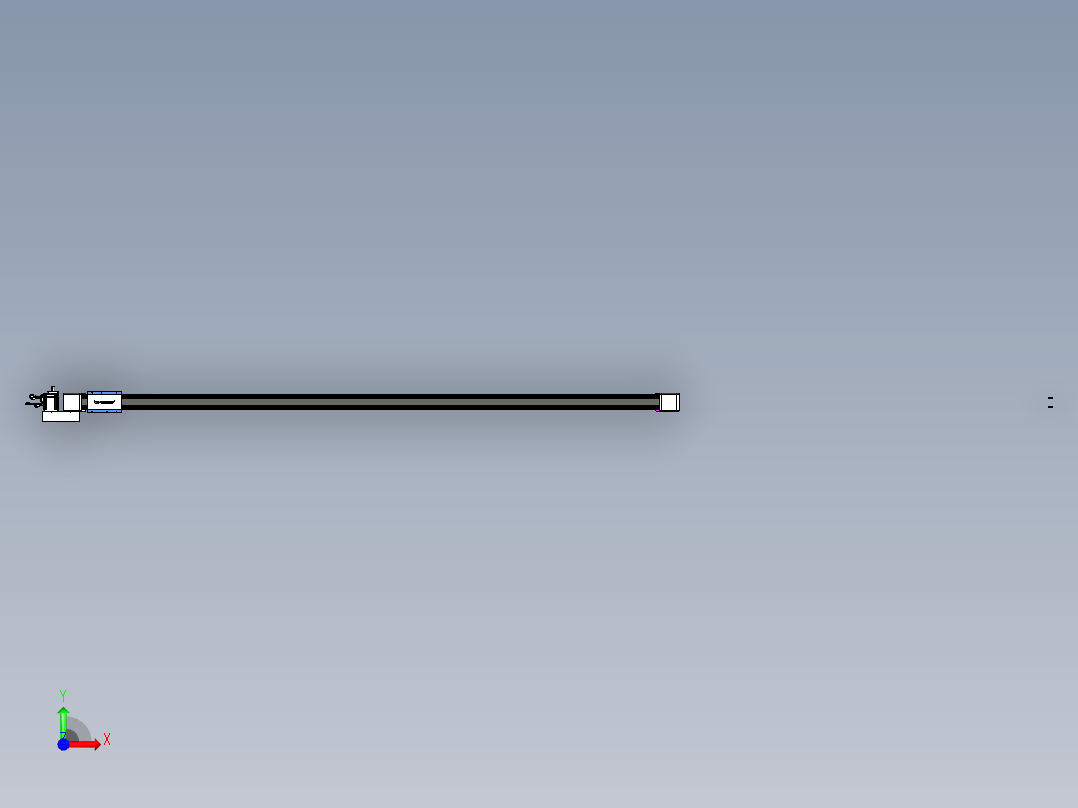 威洛博LB.GB同步带传动--欧规系列GB8-L96-S2850-BL-P75前视图