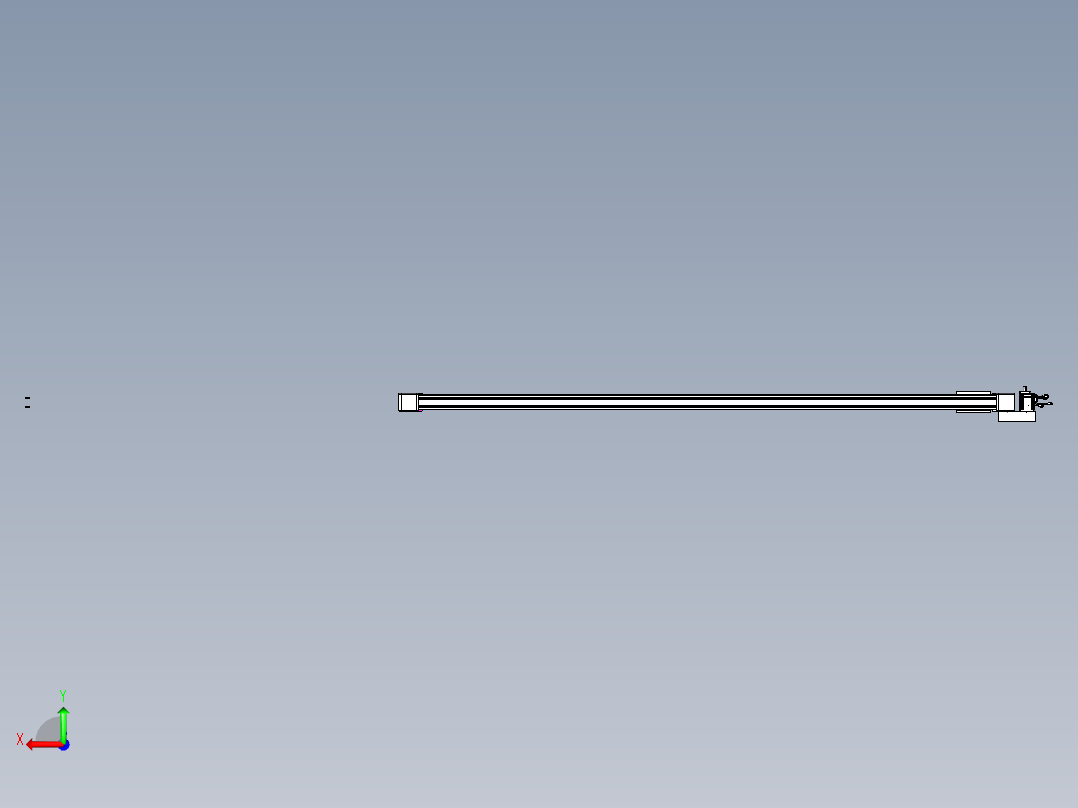威洛博LB.GB同步带传动--欧规系列GB8-L96-S2850-BL-P75后视图