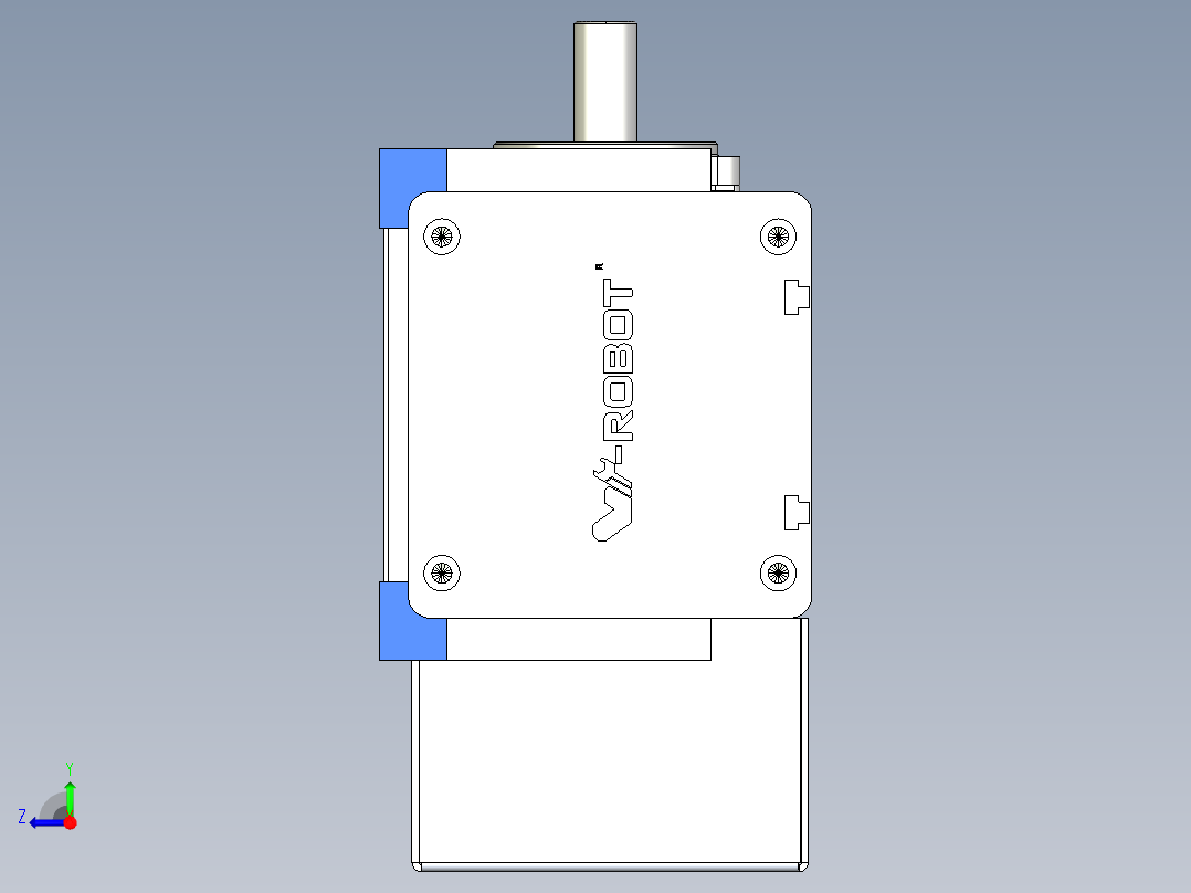 威洛博LB.GB同步带传动--欧规系列GB8-L96-S2850-BL-P75右视图